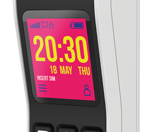 CES 2014 : The Brick, un téléphone résolument rétro offrant 3 mois d'autonomie